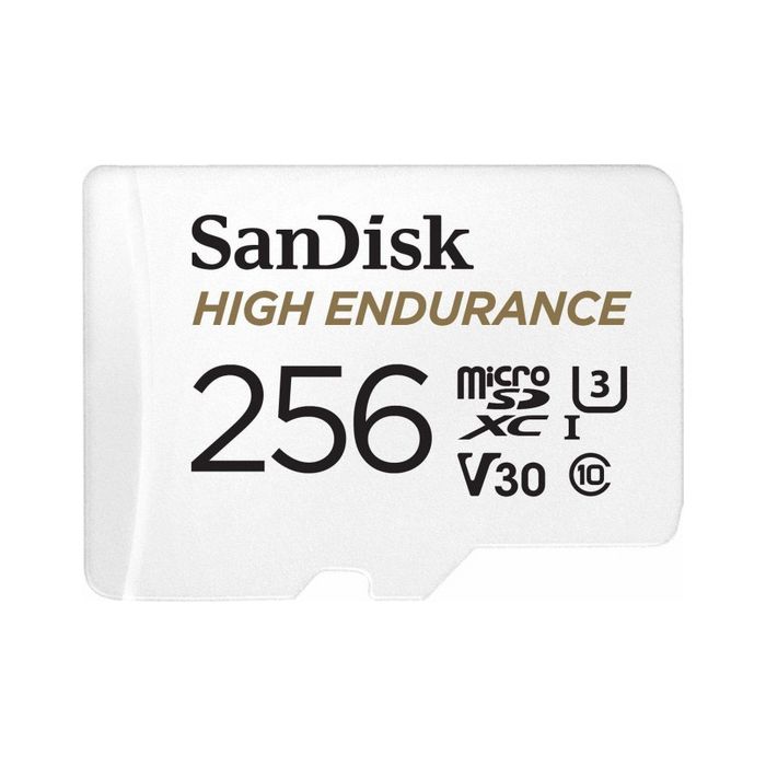 SanDisk 256GB High Endurance microSD Class 10 U3 V30 spominska kartica z adapterjem - slika 4