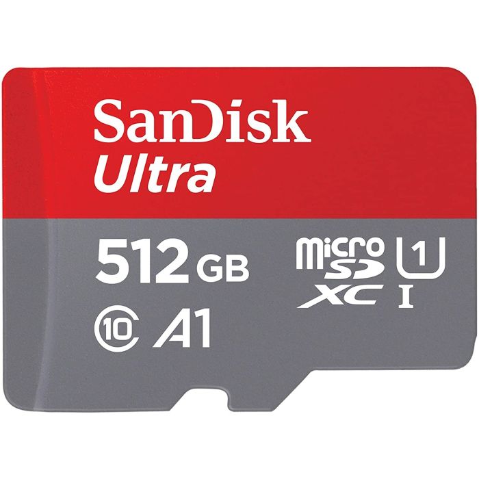 SanDisk 512GB Ultra microSD UHS-I spominska kartica z adapterjem - slika 2