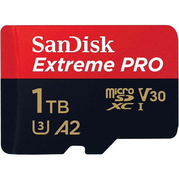 SanDisk 1TB Extreme PRO microSDXC UHS-I spominska kartica z adapterjem - slika 2