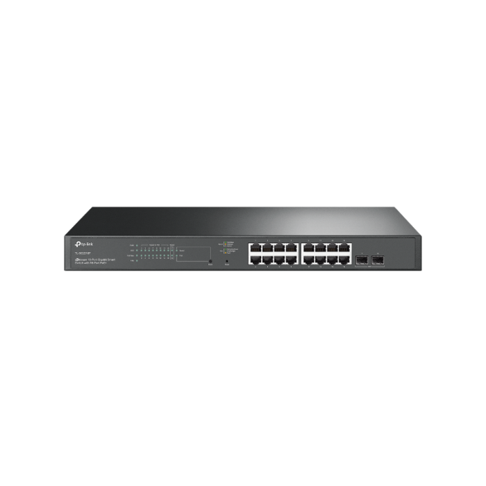 TP-LINK JetStream 18-Port Gigabit Smart Switch z 16-Port PoE+ - slika 2