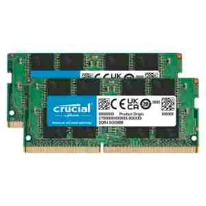 Crucial 32GB Kit (2x16GB) DDR4-3200 DIMM PC4-25600 CL22, 1.2V