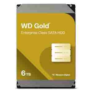 WD 6TB Gold 3,5 SATA 6Gb/s 7200rpm 256MB HDD disk