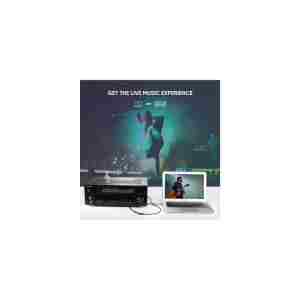 Ugreen 3,5 mm moški na 2RCA moški avdio kabel 2M - 10584