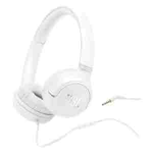 JBL Tune 530 žične naglavne slušalke, bele