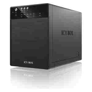 IcyBox IB-3640SU3 USB-B 3.0 zunanje ohišje za 4 3,5 HDD diske