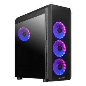 Chieftec SCORPION 4 USB-C 3.2 ATX A-RGB ohišje, črno