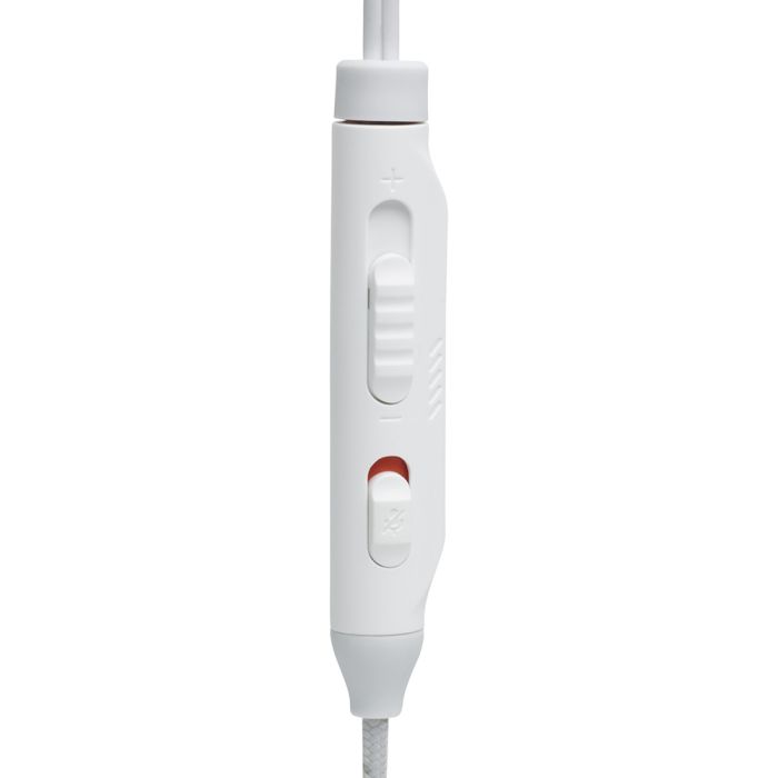 JBL Quantum 50C In-ear žične USB-C gaming slušalke, bele - slika 5