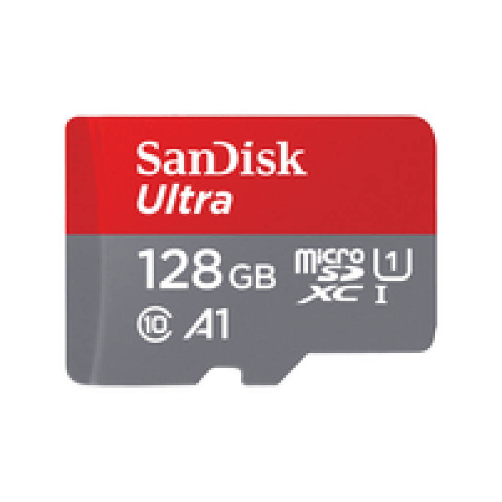 Spominska kartica microSDXC 128GB Sandisk Ultra 100MB/s/60MB/s U1 UHS-I A1 +adapter (SDSQUNR-128G-GN3MA) - slika 4