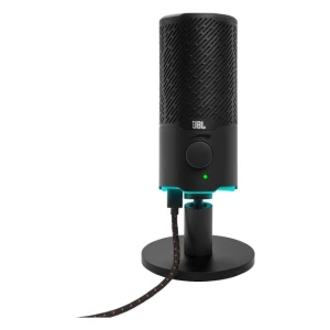 JBL Quantum Stream mikrofon, USB, črn