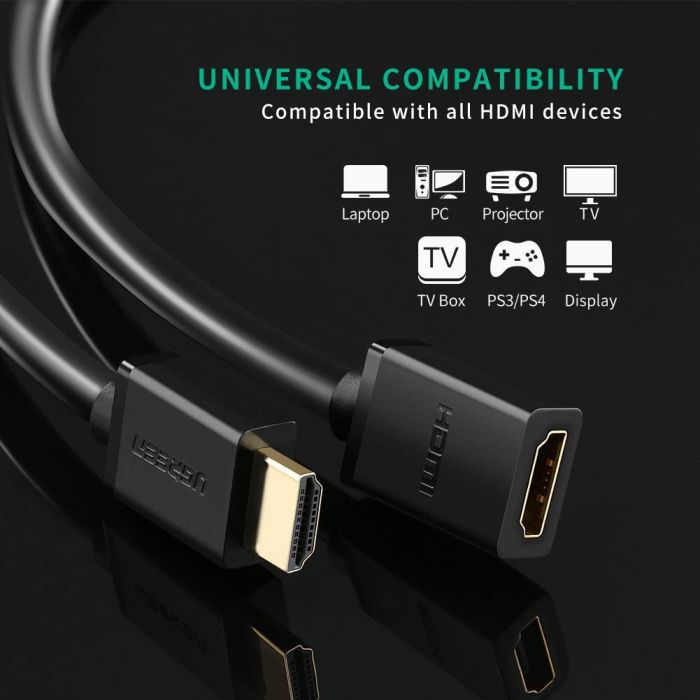 Ugreen HDMI 1.4 kabel - podaljšek 5m - slika 3