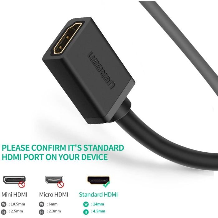 Ugreen HDMI 1.4 kabel - podaljšek 5m - slika 4