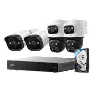 Anker Eufy Security PoE NVR nadzorni sistem S4 (2x eufy E40 + 2x eufy S4)