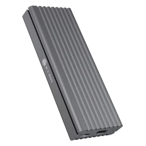 IcyBox IB-1817MC-C31 USB-C in USB-A 3.1 ohišje za M.2 NVMe in SATA SSD z zaščito pred pisanjem