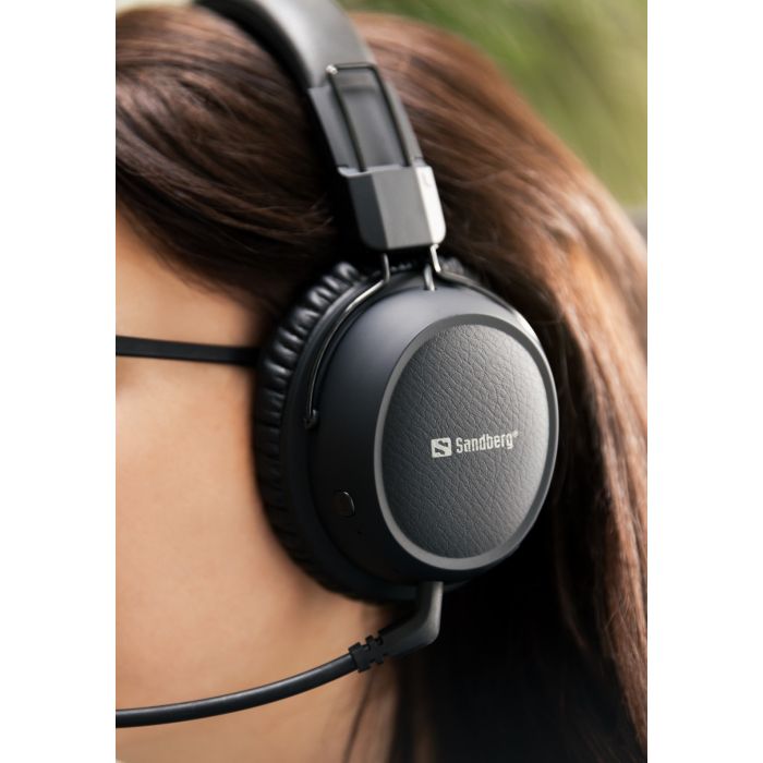 Sandberg Wireless Headset ANC FlexMic brezžične naglavne slušalke - slika 2