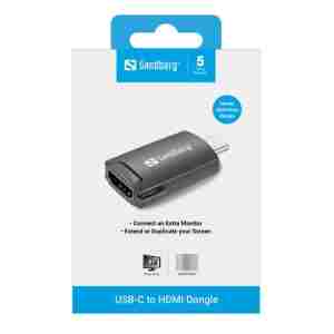 Sandberg USB-C v HDMI Dongle vmesnik