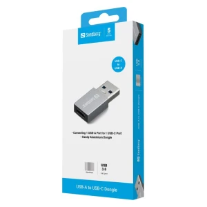 Sandberg USB-A v USB-C Dongle vmesnik