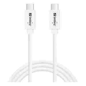 Sandberg USB-C > C USB 3.2 Gen2 PD 100W 1m polnilni kabel