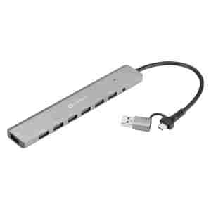 Sandberg USB-C/A v 7 x USB 3.0 Hub