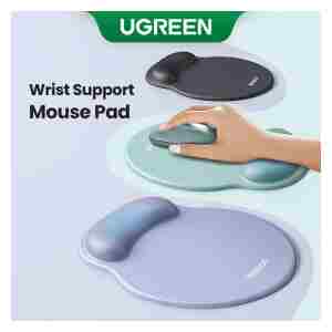 Ugreen ergonomska podloga za miško z naslonom za zapestje - zelena