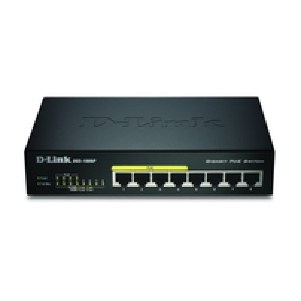 STIKALO 8-PORT D-link 100/1000 1000 (DGS-1008P/E) - slika 2