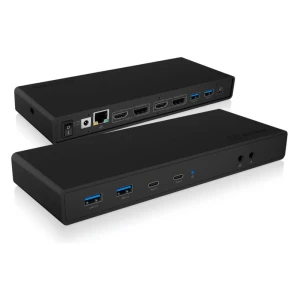 IcyBox IB-DK2245AC Docking USB-C priklopna postaja z dvojnim video priključkom