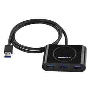 Ugreen USB 3.0 4 Ports Hub črn 1m - box