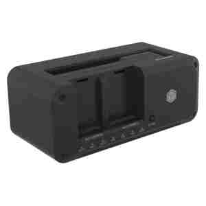 IcyBox IB-2924MSCL-C31 priklopna in klonirna postaja za M.2 NVMe SSD & 2,5/3,5 SATA SSD/HDD