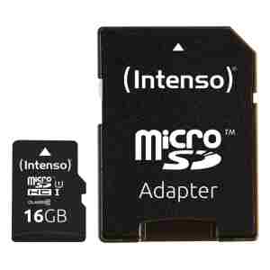 Intenso 16GB microSDXC UHS-I Class 10 Premium spominska kartica