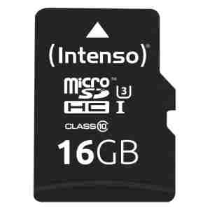 Intenso 16GB microSDXC UHS-I Class 10 Pro 90MB/s spominska kartica