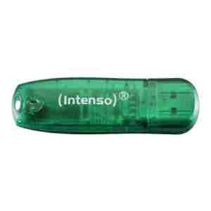 Intenso 8GB Rainbow Line USB 2.0 spominski ključek - Zelen