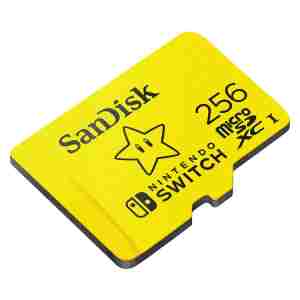 SanDisk 256GB microSDXC UHS-I spominska kartica za Nintendo Switch