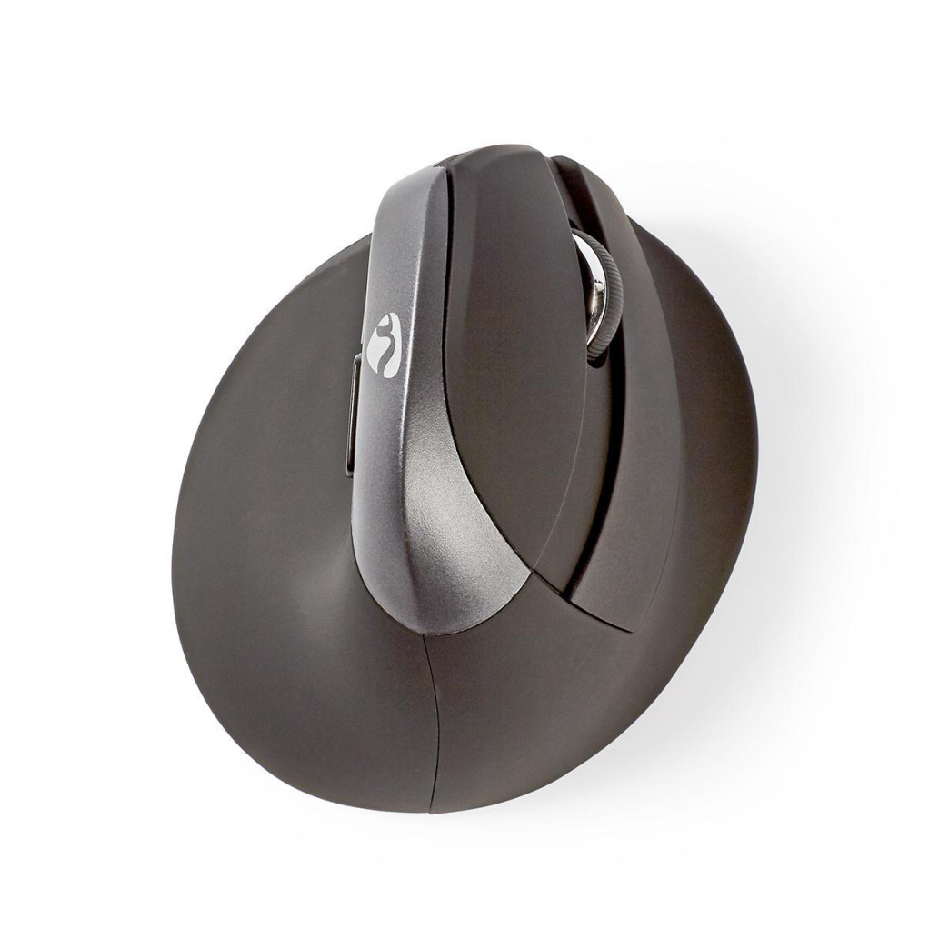 Miš Ergonomska Brežična Nedis 1600 dpi 6 tipk (ERGOMSMWS100BK) - slika 4