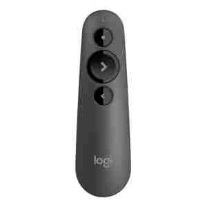 Logitech Presenter R500s Wireless, rdeč laser, USB, Grafit