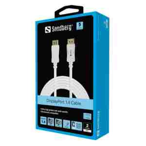 Sandberg DisplayPort 1.4 8k@60Hz 2m povezovalni kabel