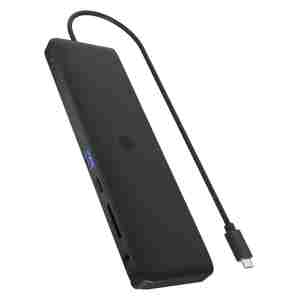 IcyBox IB-DK2116C priklopna postaja s Power Delivery 100W