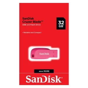 SanDisk 32GB Cruzer Blade USB-A 2.0 USB ključ (roza)