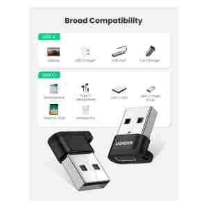 Ugreen ultra majhen adapter USB-A v USB-C