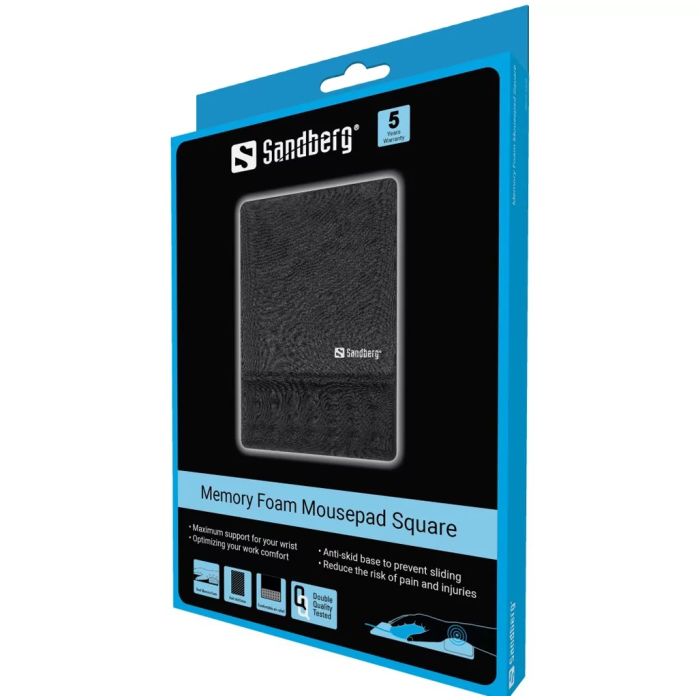 Sandberg Memory Foam Mousepad Square podloga za miško