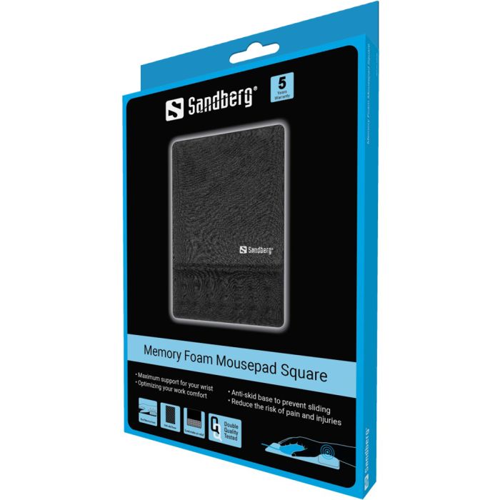 Sandberg Memory Foam Mousepad Square podloga za miško - slika 2