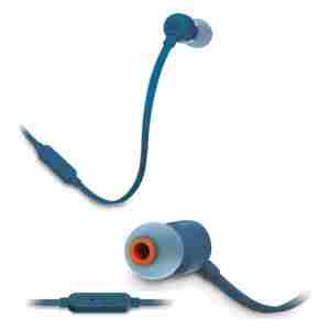 JBL Tune 110 In-ear slušalke z mikrofonom, modre