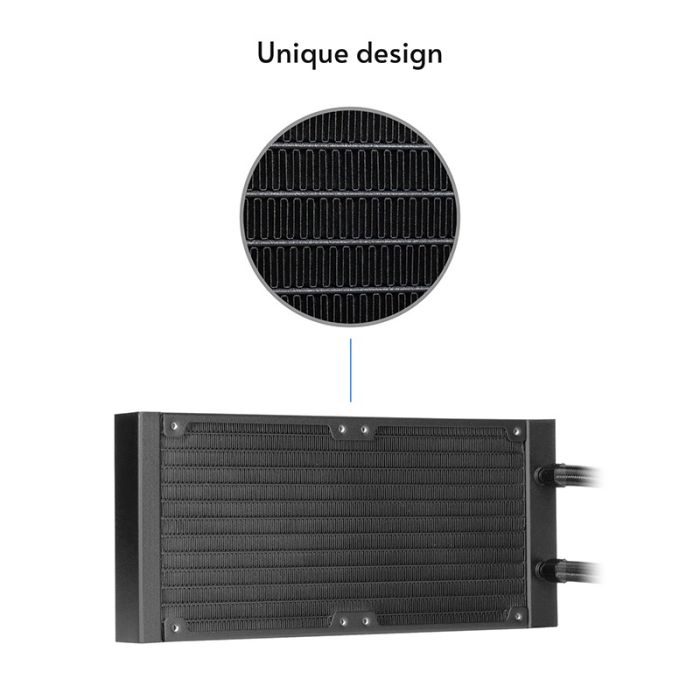 Chieftec Iceberg 240mm A-RGB vodno hlajenje za INTEL/AMD procesorje - slika 2