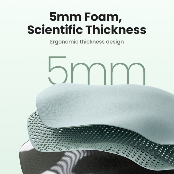 Ugreen ergonomska podloga za miško z naslonom za zapestje - zelena - slika 3