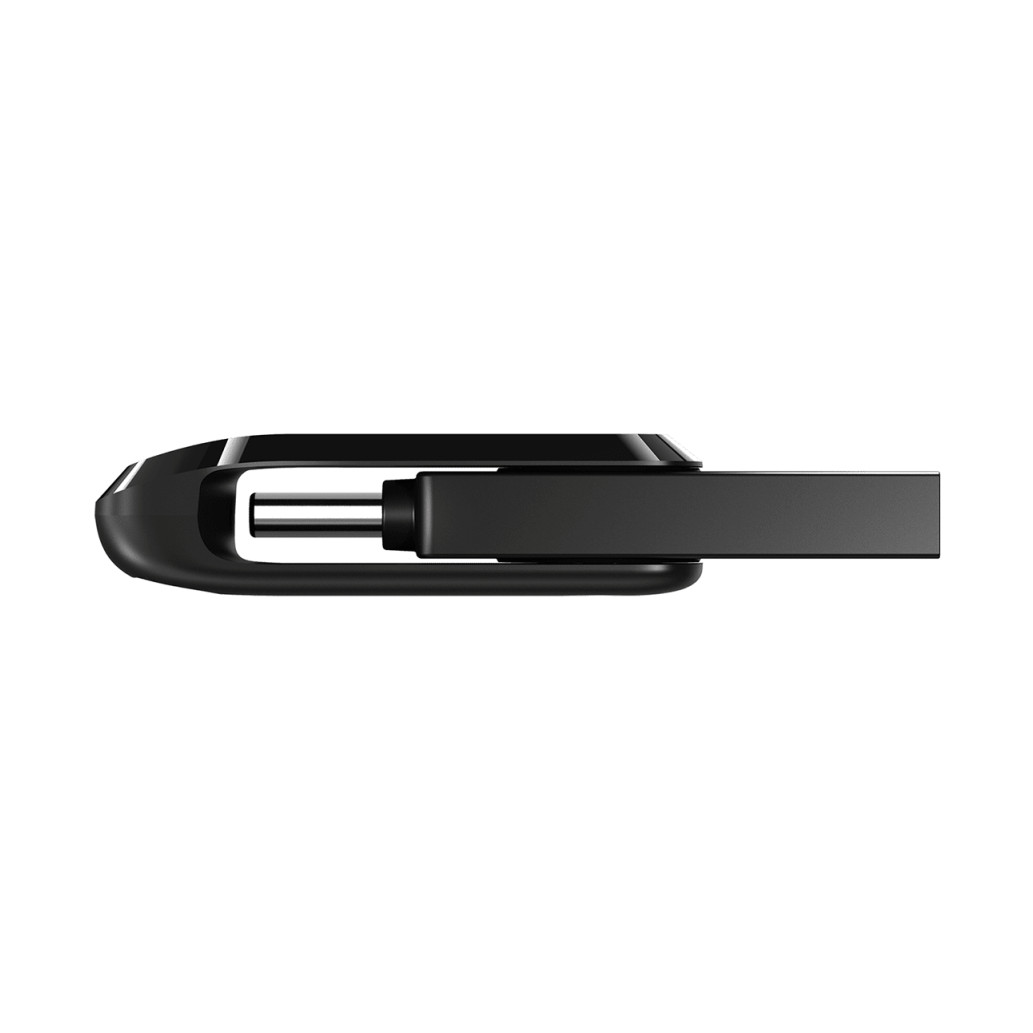 Spominski ključek 128GB USB 3.2/USB-C Sandisk Dual Drive Go 400MB/s plastičen vrtljiv črn (SDDDC3-128G-G46) - slika 4
