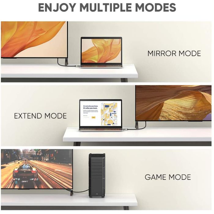 Ugreen DP kabel 1.4 8K 3m - polbyag - slika 3