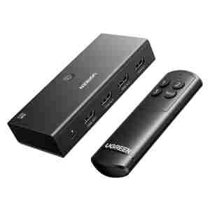 Ugreen HDMI stikalo 4K@60Hz, razdelilnik 3 v 1 s HDR+ podporo