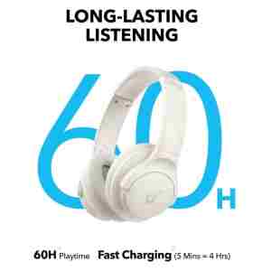 Anker Soundcore Q11i naglavne brezžične slušalke, bele