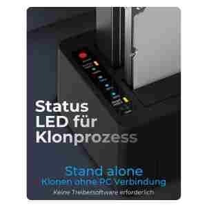 IcyBox IB-1232CL-U3 docking & clone postaja za 2,5 in 3,5