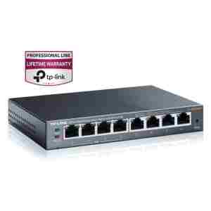 TP-Link 8-Portno Gigabit PoE Easy Smart Managed stikalo