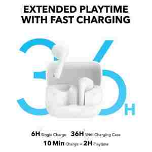 Anker Soundcore K20i brezžične slušalke, črne