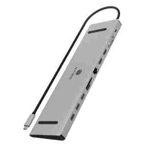 IcyBox IB-DK2106A-CPD priklopna postaja s Power Delivery 100W